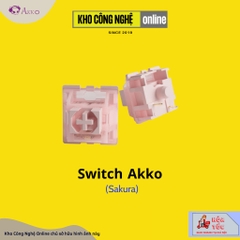 [Chính hãng] Switch lẻ thay nóng cho bàn phím cơ AKKO CS switch| Jelly switch & TTC switch - Hàng mới 100%