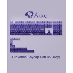 Bộ Keycap AKKO Provence (PBT Double-Shot / JDA profile / 127 nút)