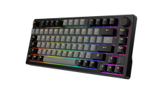 Bàn phím cơ DAREU EK75 PRO BLACK GOLDEN / EK75 Black White (Triple Mode, Gasket Mount, RGB)