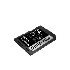 Thẻ nhớ SDXC Lexar Professional Silver Plus UHS-I U3 64GB 255MB/s LSDSIPL064G-BNNNG