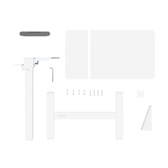 Bàn nâng hạ di động Gami DeskLite - Trắng