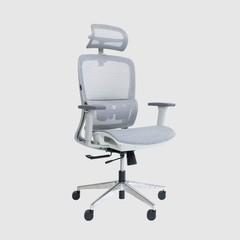 Ghế Công Thái Học Gami Lum2 - Bản Kê Tay 3D / Xám ( Không Chân Gác)