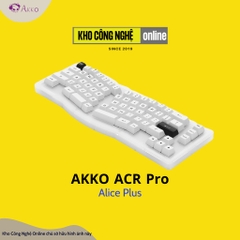 Bàn phím AKKO ACR Pro Alice Plus (RGB / Hotswap / AKKO CS Crystal / Gasket Mount)