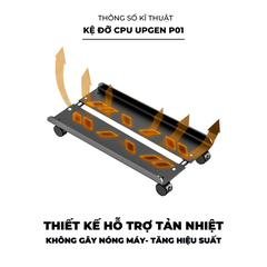Kệ Đỡ CPU UPGen P01 (Hàng Chính Hãng)