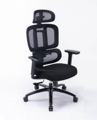 Ghế Công Thái Học WARRIOR Hero Series WEC509 Đen / Xám / Đỏ