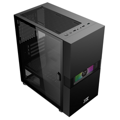 Vỏ Case XIGMATEK FADIL 1F (EN47970) - M-ATX, 1 SIDE TEMPERED GLASS, 1 FAN X20F (Hàng Chính Hãng)