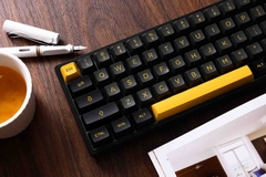 Bàn phím cơ AKKO 3068B Black & Gold (Multi-modes / Hotswap / Foam tiêu âm / TTC sw)