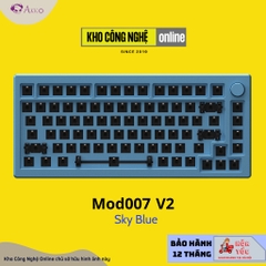 Kit bàn phím cơ AKKO Designer Studio MOD007 v2 | MOD007 v3 (Mạch Xuôi / Flex-cut / Gasket mount / South-Facing)