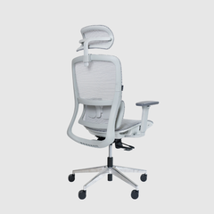 Ghế Công Thái Học Gami Lum2 - Bản Kê Tay 2D / Xám ( Có Chân Gác)