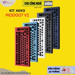 Kit bàn phím cơ AKKO Designer Studio MOD007 v2 | MOD007 v3 (Mạch Xuôi / Flex-cut / Gasket mount / South-Facing)