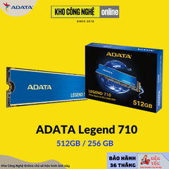 Ổ cứng SSD LEGEND 710 PCIe Gen3 x4 M.2 2280 - bảo hành chính hãng lên đến 36 tháng