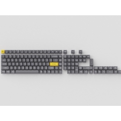 Keycap Keychron PBT Double Shot - OSA Profile (Dark Black / Dark Gray)