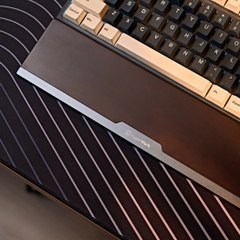 Kê tay bàn phím HyperWork Hybrid - gỗ kết hợp nhôm CNC