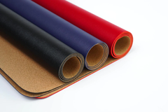 Lót chuột HyperWork bản lớn 80x40cm chất liệu giả da PU/Gỗ sồi ép cao cấp HyperWork Mousepad (Hàng Chính Hãng)