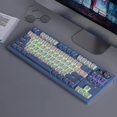 LANGTU LT84 PRO - Bàn Phím Cơ Led RGB LANGTU LT84 PRO Có Màn Hình Led Và Núm Tùy Chỉnh