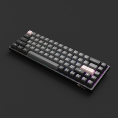 Bàn phím cơ AKKO 3068B Black & Pink (Multi-modes / Hotswap / Foam tiêu âm / TTC sw)