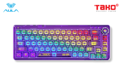AULA F68 - Bàn Phím Cơ AULA F68 có Hotswap, Led RGB, Kết Nối 3 Mode