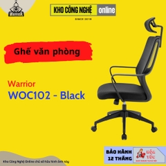 Ghế văn phòng WARRIOR WOC102 Black