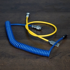Dây cáp custom bàn phím cơ FL-Esports USB To Type C (Hàng Chính Hãng)