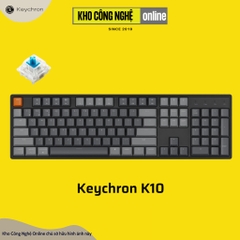 Keychron K10 - Bàn phím cơ Keychron K10 bản nhôm RGB có HOTSWAP