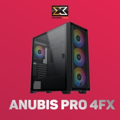 Vỏ Case Máy Tính XIGMATEK ANUBIS PRO 4FX (EN40771) - PREMIUM GAMING E-ATX, KÈM 04 FAN ARGB