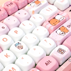 Bàn phím AKKO 3108 V3 Yier and Bubu Pink