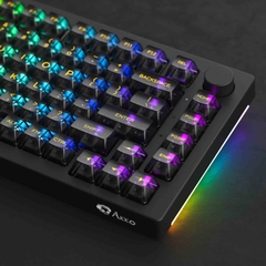Bộ keycap cho bàn phím cơ AKKO Black (PC / ASA-Clear profile / 155 nút)
