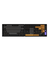 Keycap AKKO Black Bronze (PBT Double-Shot/ASA profile/158 nút)