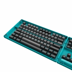 Keycap AKKO Black Cyan (PBT Double-Shot/ASA profile/197 nút)