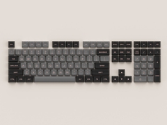 Bộ Keycap AKKO set Black Pink (PBT Double-Shot/ASA Low profile/155 nút)