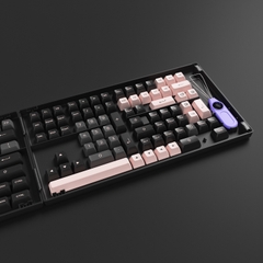 AKKO Keycap set – Black Pink (PBT Double-Shot/ASA profile/158 nút)