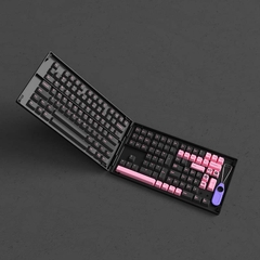 Keycap AKKO Black Pink (PBT Double-Shot/Cherry profile/229 nút)