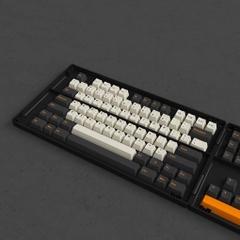 Keycap AKKO Carbon Retro (PBT Double-Shot/Cherry profile/229 nút)