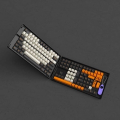 Keycap AKKO Carbon Retro (PBT Double-Shot/Cherry profile/229 nút)