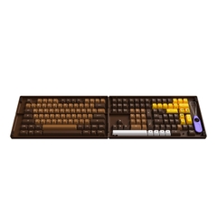 Keycap AKKO Chocolate (PBT Double-Shot/ASA profile/178 nút)