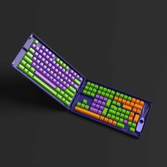 Bộ Keycap AKKO EVA-01 (Chất liệu PBT Double-Shot/ASA profile/158 nút)