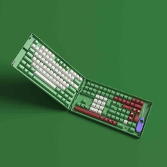 AKKO Keycap set Matcha Red Bean (PBT Double-Shot / ASA profile / 158 nút)