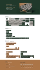Keycap AKKO World Tour London (PBT Double-Shot/ ASA profile/ 198 nút)