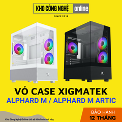 Vỏ Case Máy Tính XIGMATEK ALPHARD M 3GF / ALPHARD M ARTIC 3GF