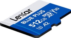 Thẻ nhớ Lexar BLUE PLUS microSDXC UHS-I Card, C10, U3, V30, A2, Up to 170MB/s - 512GB