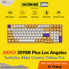 Bàn phím cơ AKKO 3098B Plus Los Angeles