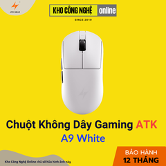 Chuột Gaming ATK A9 Tri-mode NearLink White