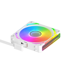 Quạt Tản Nhiệt XIGMATEK STARLINK ULTRA ARTIC - ARGB, INFINITY LIGHT, MODULAR DESIGN, PACK x3, CONTROLLER