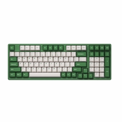 Bàn phím cơ AKKO 3098 DS Matcha Red Bean (Gateron Cap Yellow / Akko switch v2)