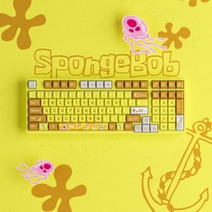 Bàn phím AKKO 3098S SpongeBob (RGB / PBT Dye-subbed / JDA profile / AKKO CS switch) - Hàng Chính Hãng