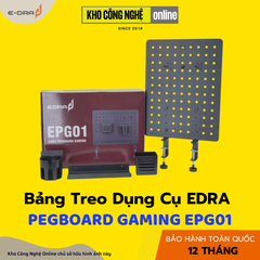 Bảng treo dụng cụ Pegboard Gaming EDRA EPG01