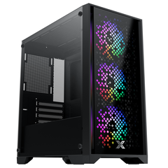 Vỏ Case Máy Tính XIGMATEK NYX II 3F (EN42188) - GAMING M-ATX, KÈM 03 FAN XIGMATEK X22F (Hàng Chính Hãng)