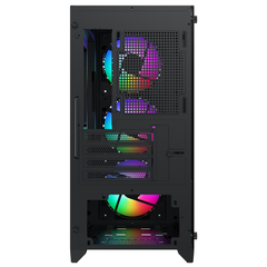 Vỏ Case Máy Tính XIGMATEK NYX II 3F (EN42188) - GAMING M-ATX, KÈM 03 FAN XIGMATEK X22F (Hàng Chính Hãng)