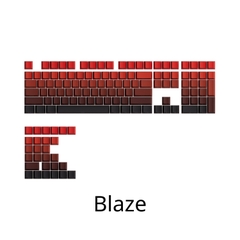 Keycap bàn phím cơ - Keycap Veekos Gradient PBT / Double Shot / 135 nút / Cherry Profile (Hàng Chính Hãng)
