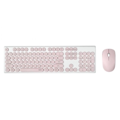 Bộ phím chuột không dây Rapoo X260S - Hồng
